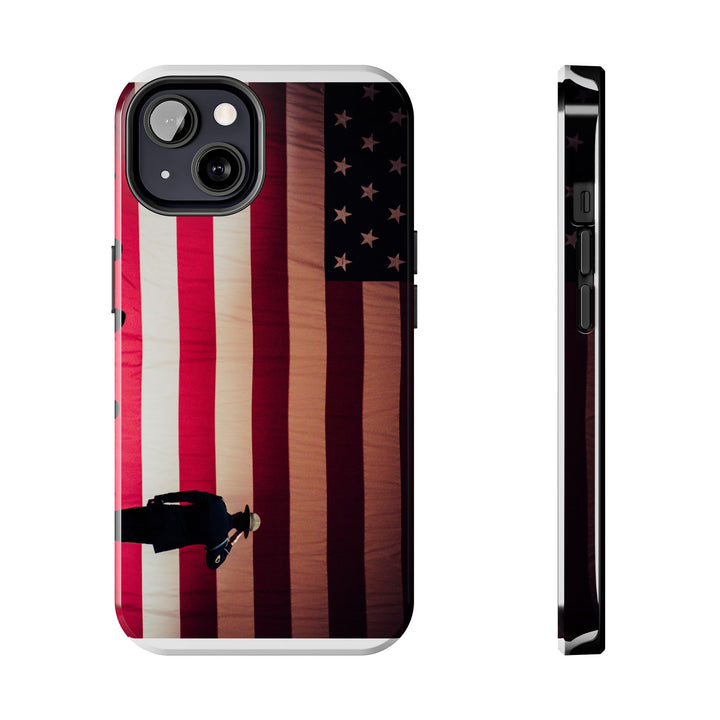 Patriotic Tough Phone Case - American Flag Design