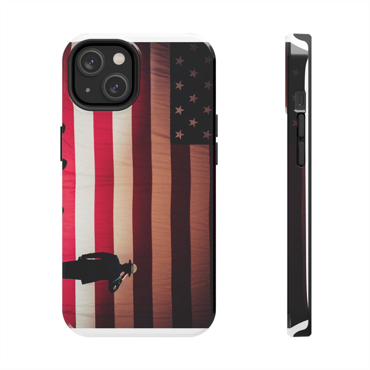 Patriotic Tough Phone Case - American Flag Design