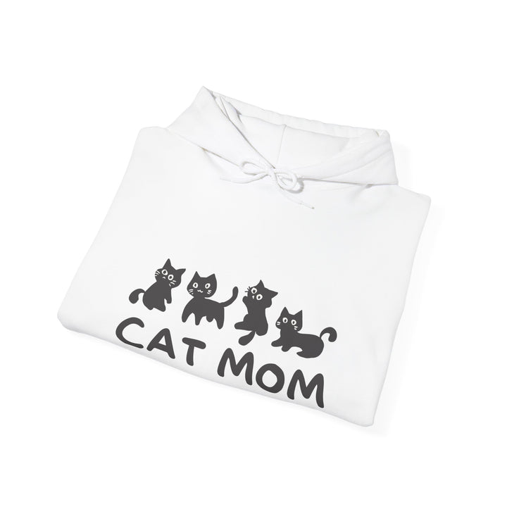 Cute Cat Mom Hoodie - Heavy Blend™ Sweatshirt