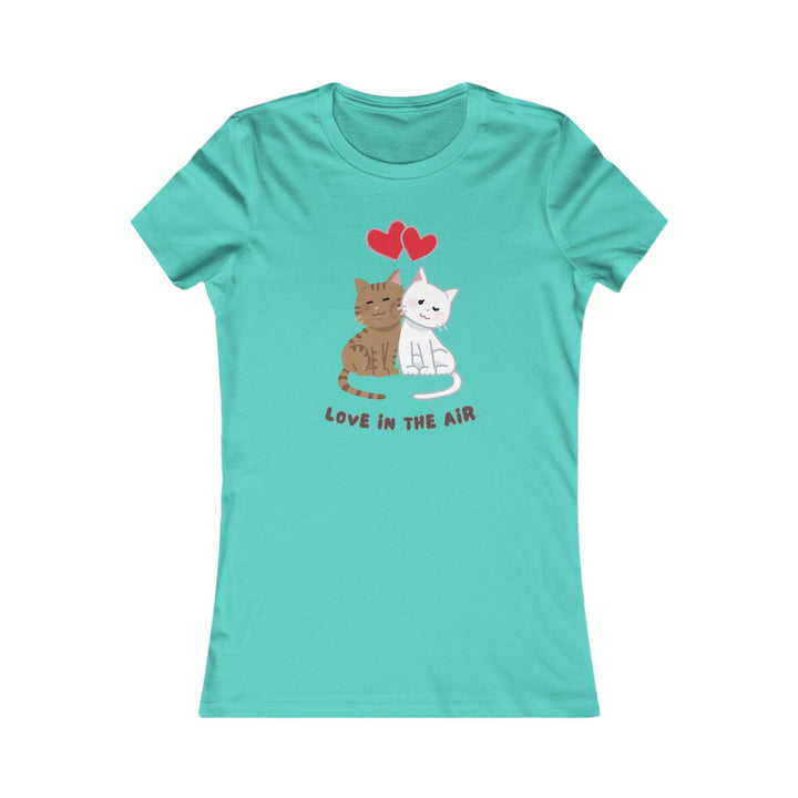 Cute Cat Love Women's Tee - Perfect for Cat Lovers