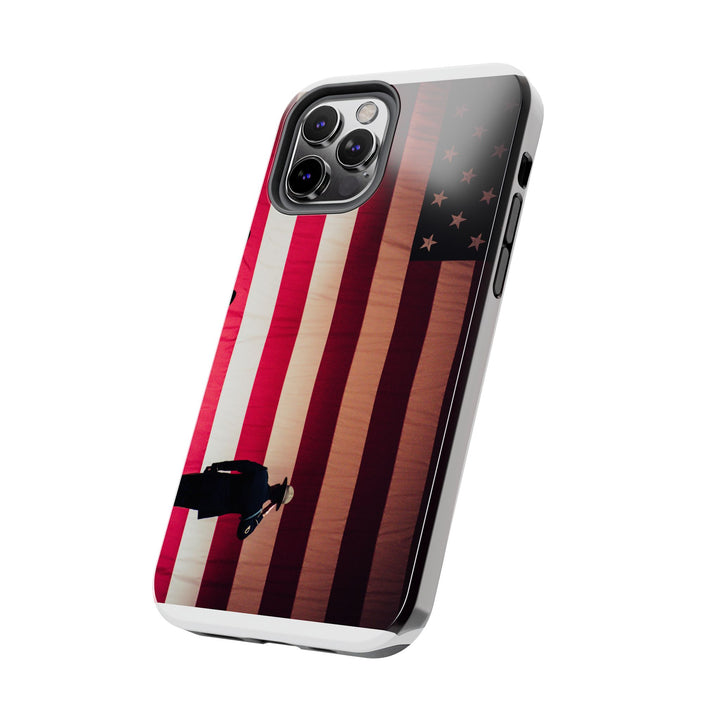 Patriotic Tough Phone Case - American Flag Design