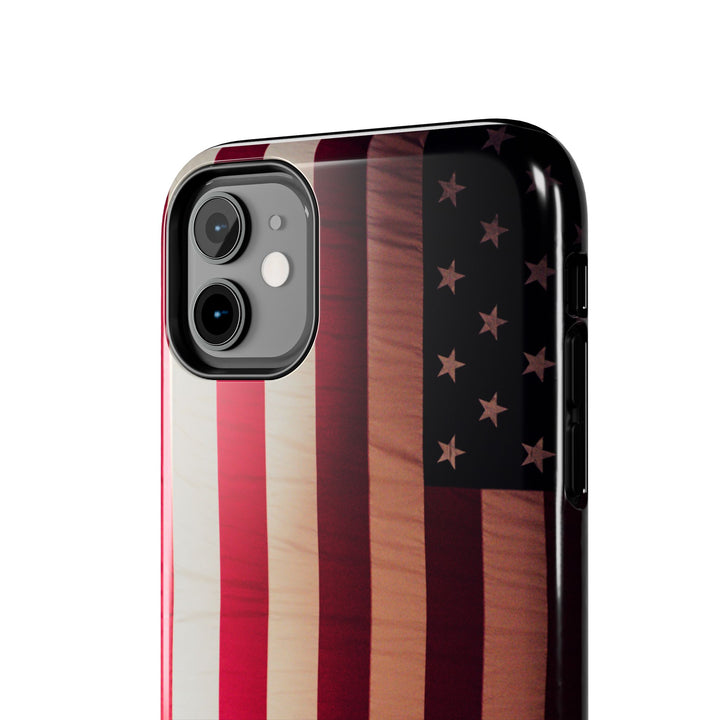 Patriotic Tough Phone Case - American Flag Design