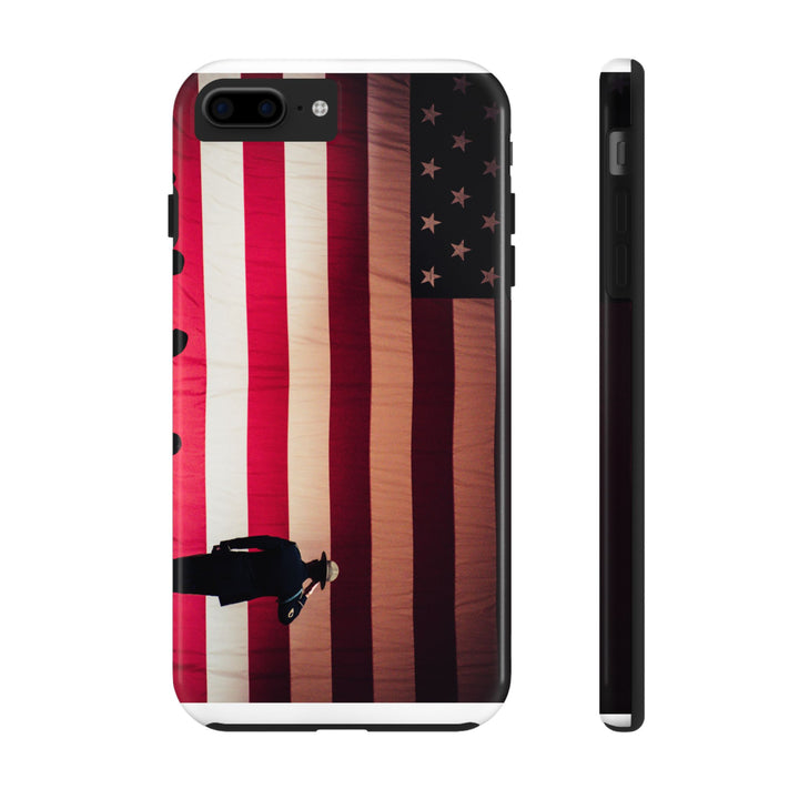 Patriotic Tough Phone Case - American Flag Design