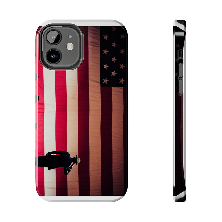 Patriotic Tough Phone Case - American Flag Design