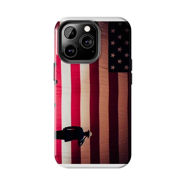 Patriotic Tough Phone Case - American Flag Design