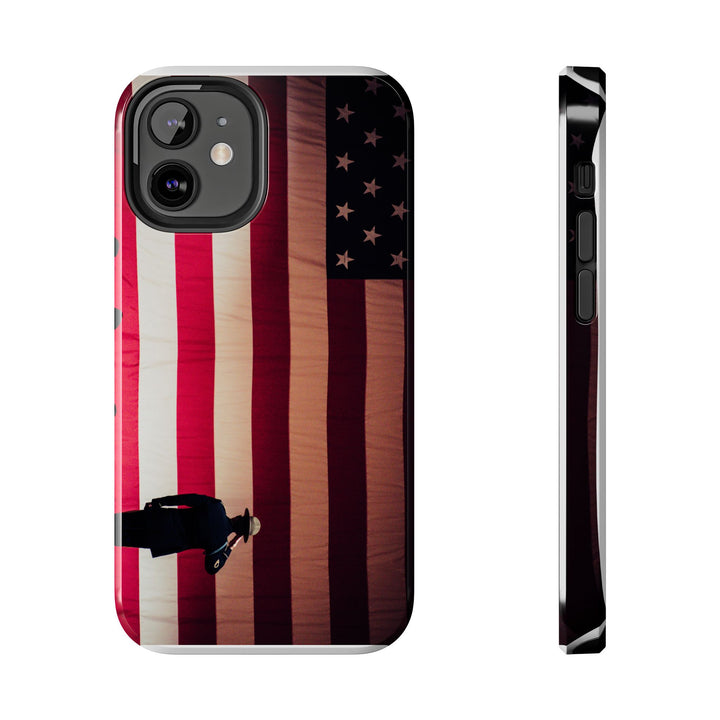 Patriotic Tough Phone Case - American Flag Design