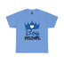 Boy Mom Unisex Heavy Cotton Tee | Crown Graphic T-Shirt for Proud Moms