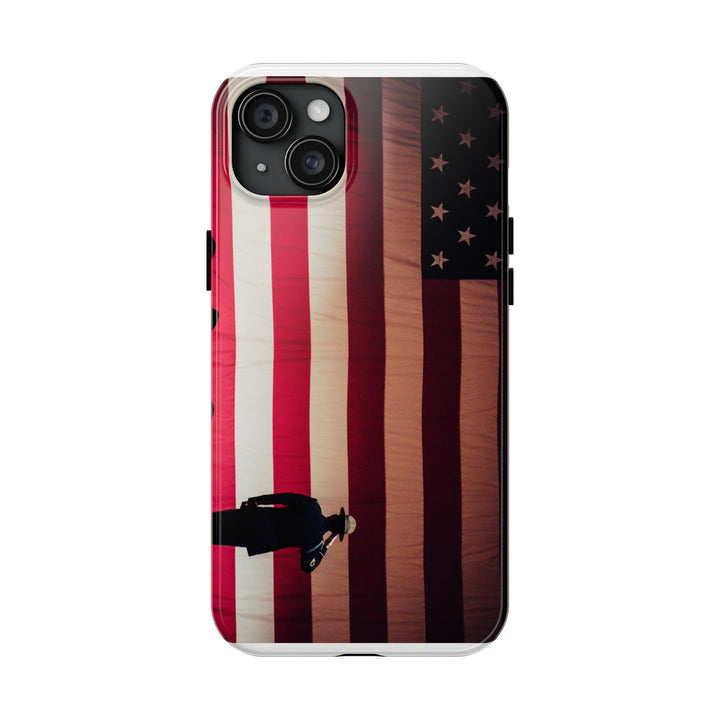 Patriotic Tough Phone Case - American Flag Design