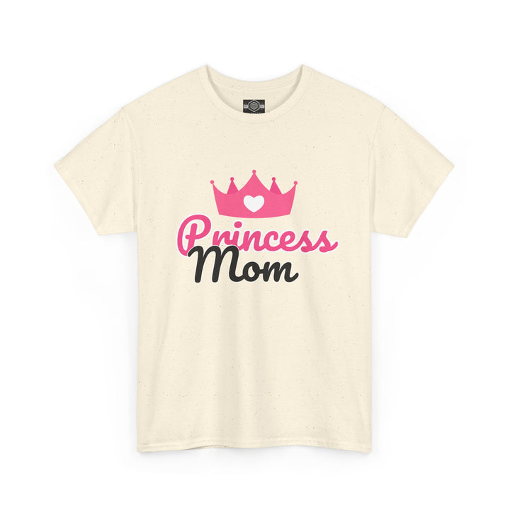 Princess Mom Unisex Heavy Cotton Tee - Perfect Gift for Mother's Day