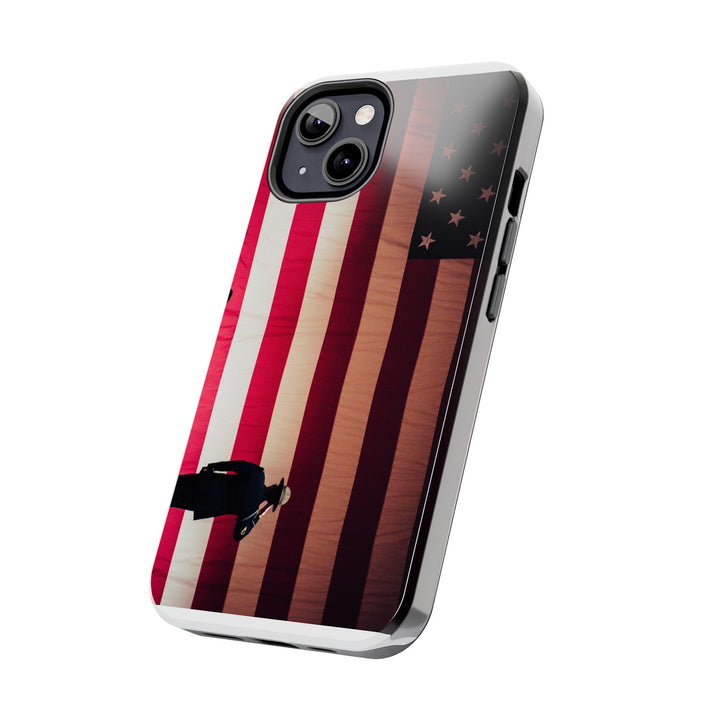 Patriotic Tough Phone Case - American Flag Design