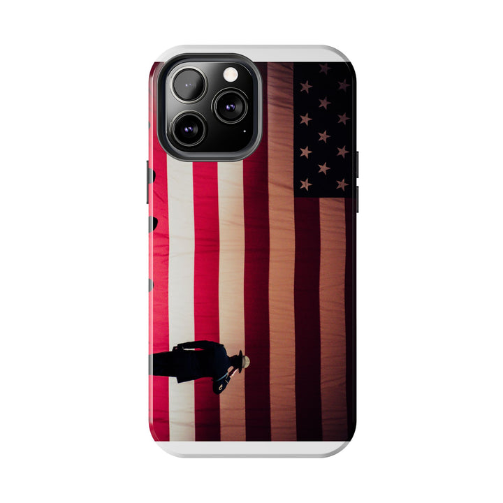 Patriotic Tough Phone Case - American Flag Design