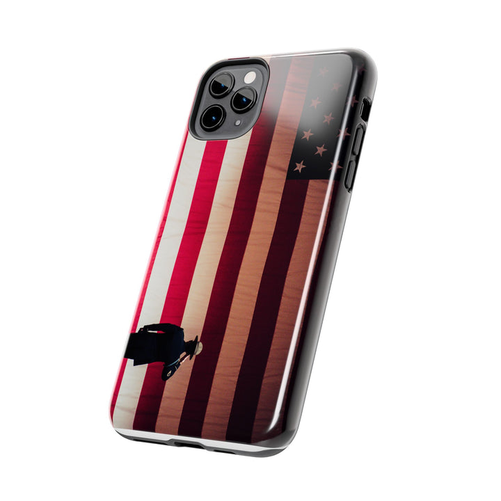 Patriotic Tough Phone Case - American Flag Design