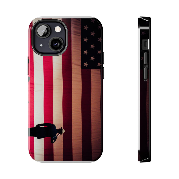 Patriotic Tough Phone Case - American Flag Design