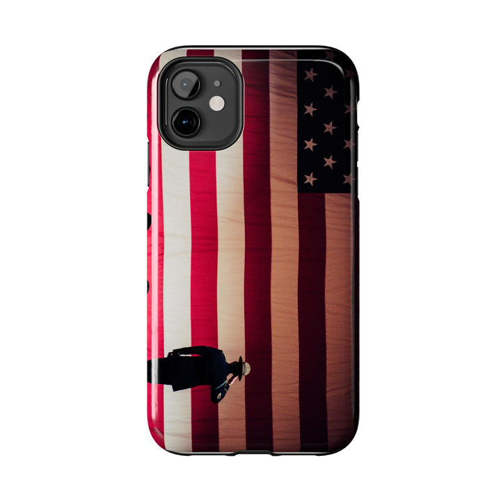 Patriotic Tough Phone Case - American Flag Design