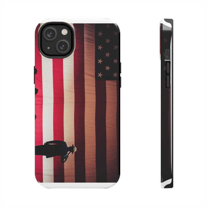 Patriotic Tough Phone Case - American Flag Design