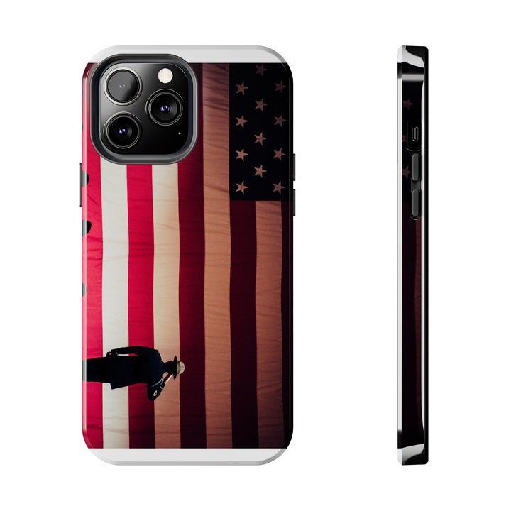 Patriotic Tough Phone Case - American Flag Design