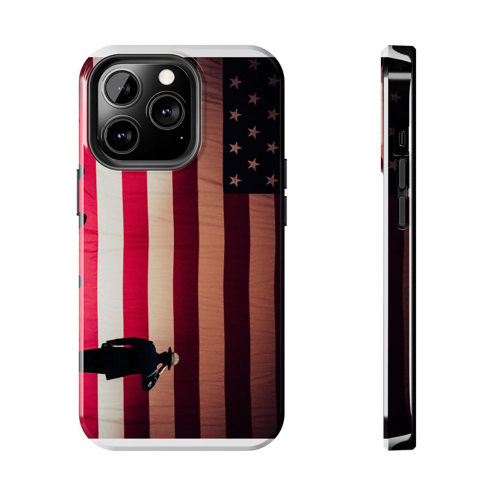 Patriotic Tough Phone Case - American Flag Design