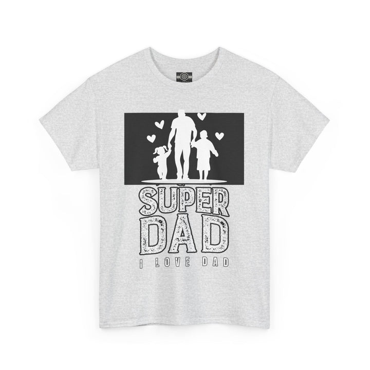 Super Dad Heavy Cotton Tee | Perfect Father's Day Gift