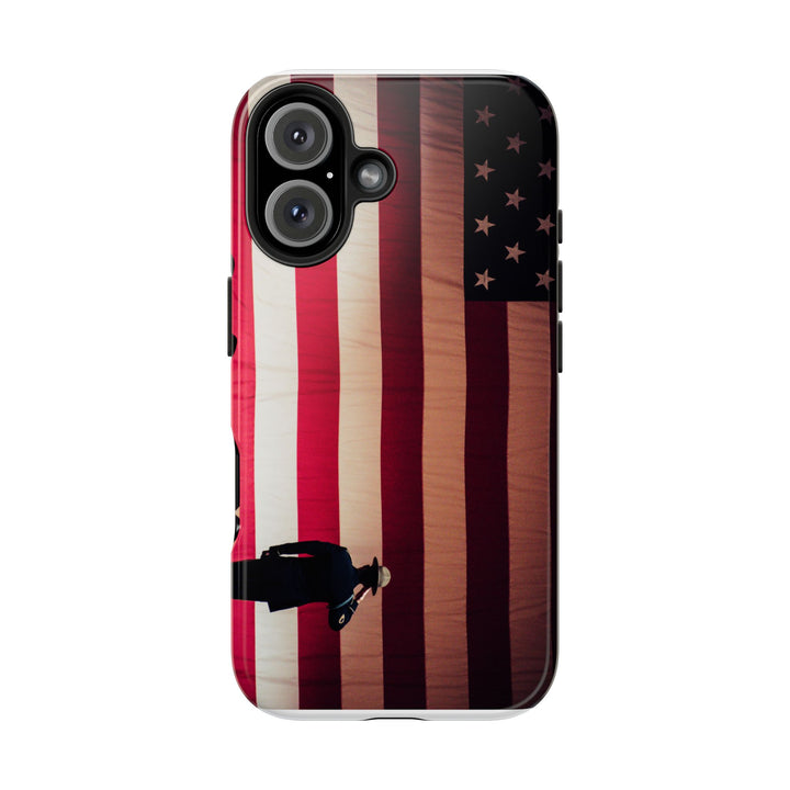 Patriotic Tough Phone Case - American Flag Design