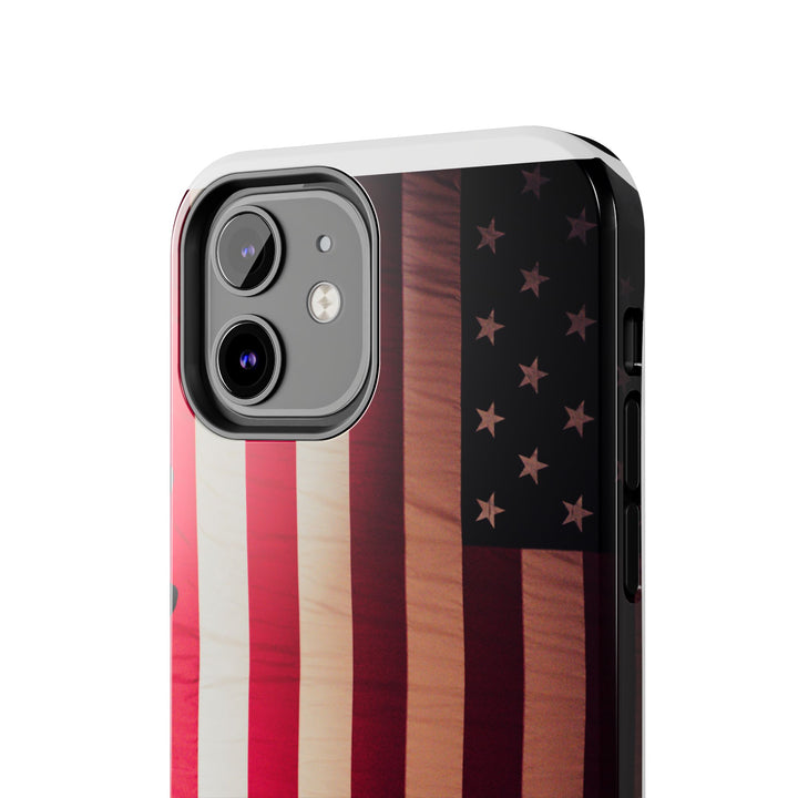 Patriotic Tough Phone Case - American Flag Design