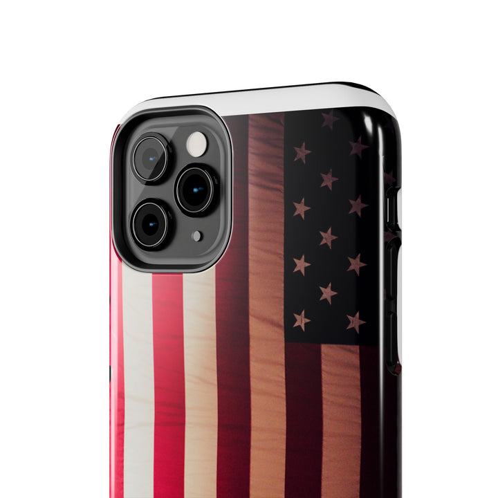 Patriotic Tough Phone Case - American Flag Design