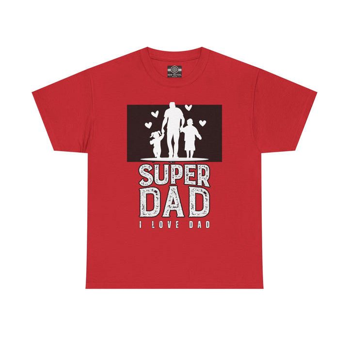 Super Dad Heavy Cotton Tee | Perfect Father's Day Gift