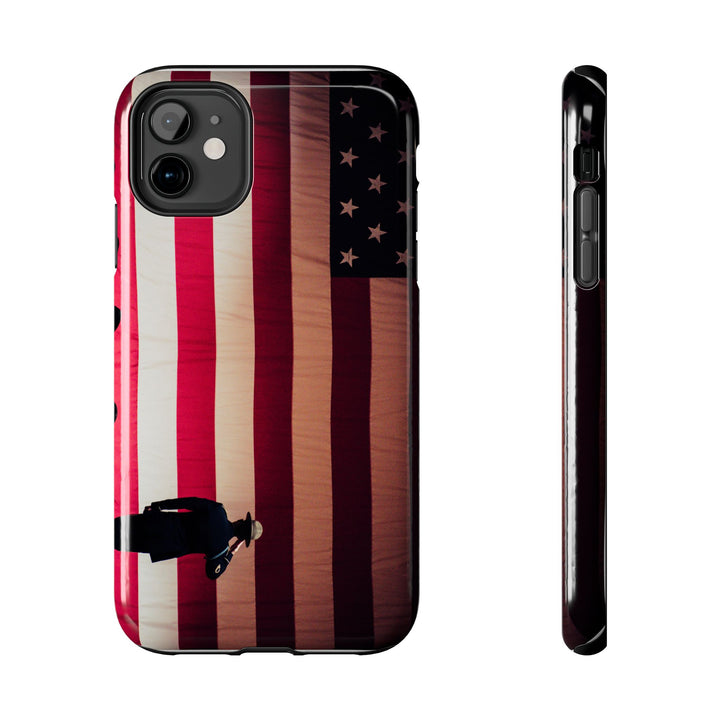 Patriotic Tough Phone Case - American Flag Design