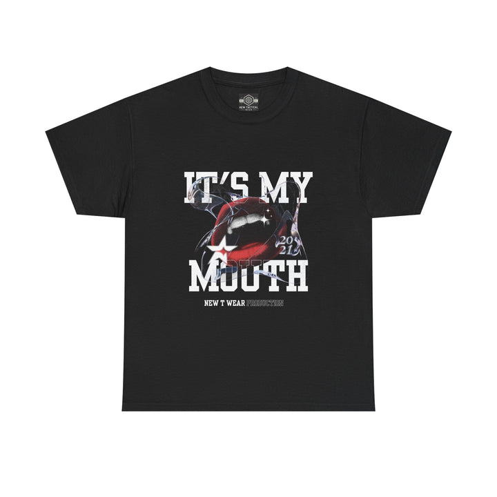 Trendy Graphic Tee - "It's My Mouth" Statement Shirt for Everyday Wear