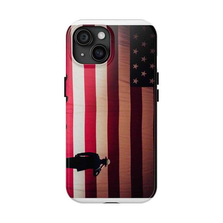 Patriotic Tough Phone Case - American Flag Design