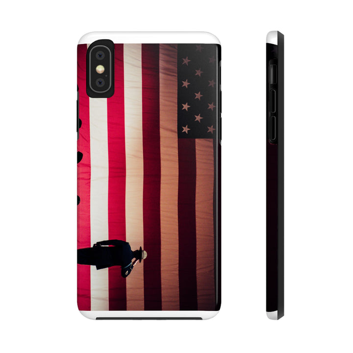 Patriotic Tough Phone Case - American Flag Design