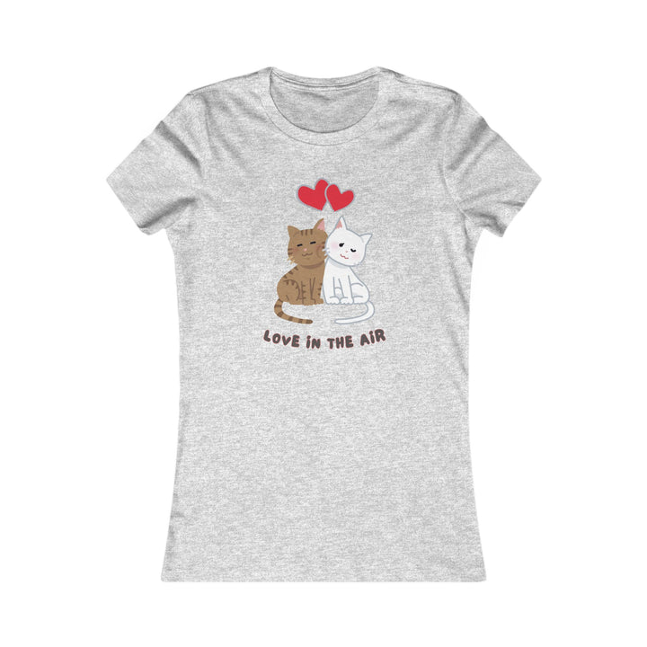 Cute Cat Love Women's Tee - Perfect for Cat Lovers