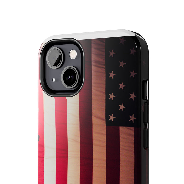 Patriotic Tough Phone Case - American Flag Design