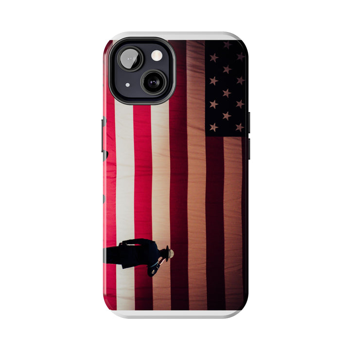 Patriotic Tough Phone Case - American Flag Design