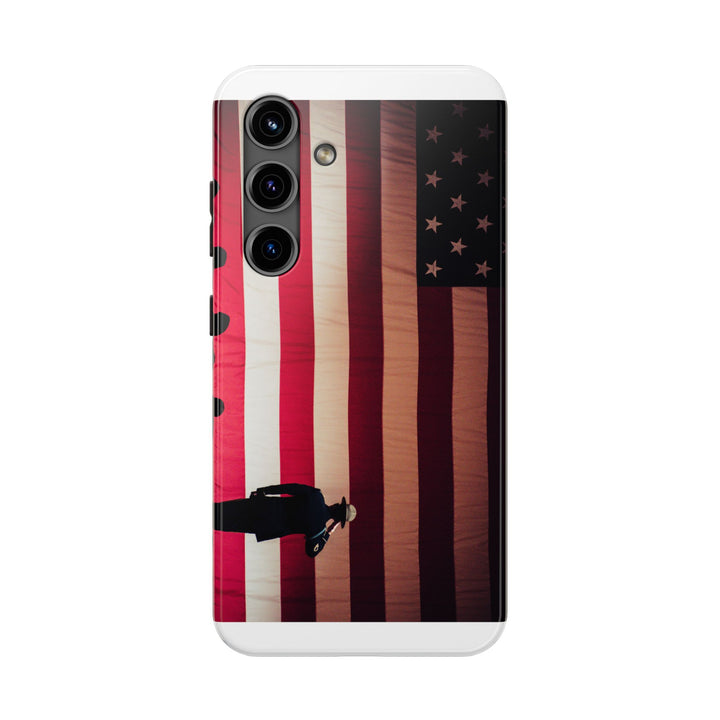 Patriotic Tough Phone Case - American Flag Design