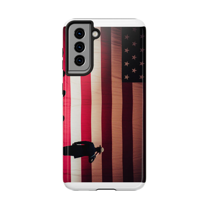 Patriotic Tough Phone Case - American Flag Design