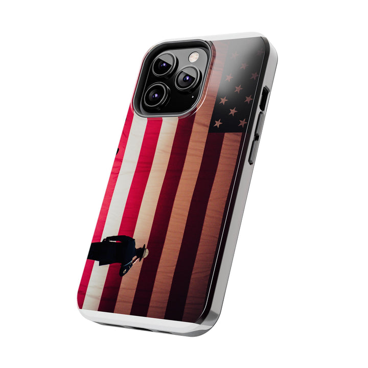 Patriotic Tough Phone Case - American Flag Design