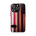 Patriotic Tough Phone Case - American Flag Design