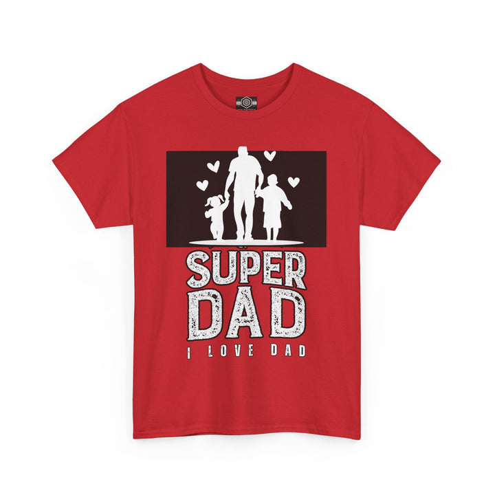 Super Dad Heavy Cotton Tee | Perfect Father's Day Gift