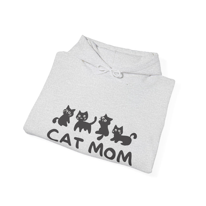 Cute Cat Mom Hoodie - Heavy Blend™ Sweatshirt