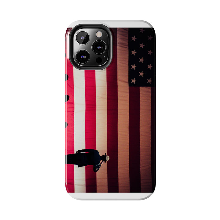 Patriotic Tough Phone Case - American Flag Design