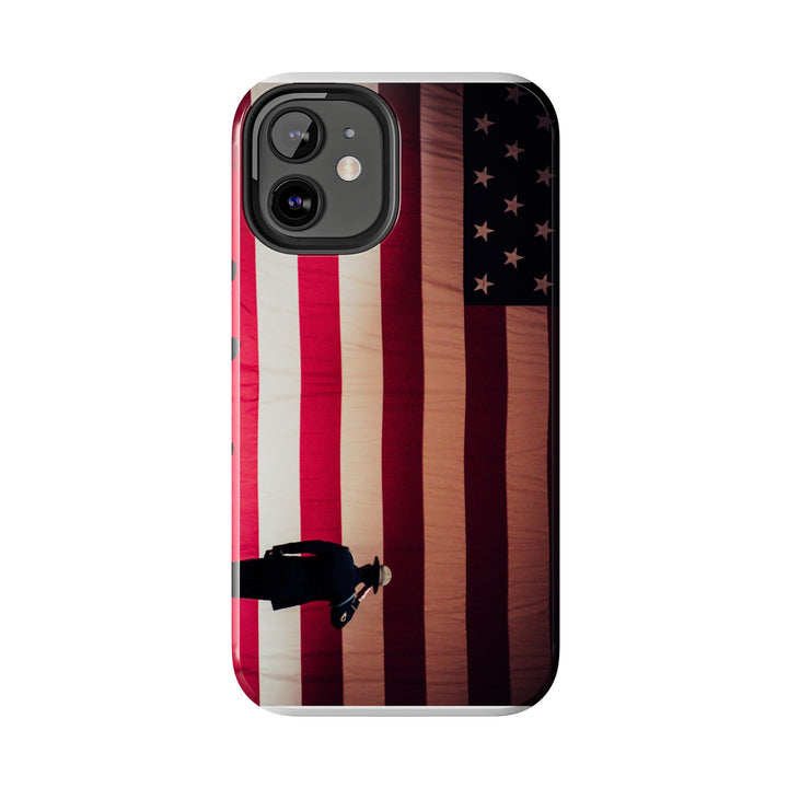 Patriotic Tough Phone Case - American Flag Design