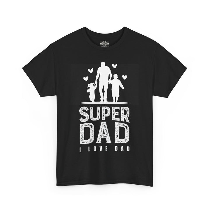 Super Dad Heavy Cotton Tee | Perfect Father's Day Gift