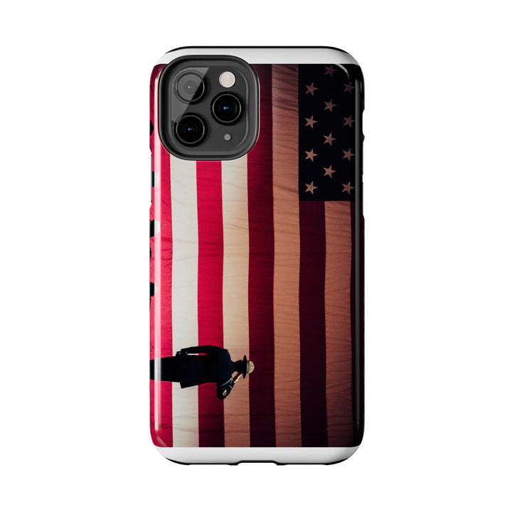 Patriotic Tough Phone Case - American Flag Design