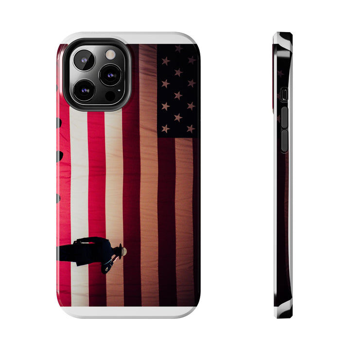 Patriotic Tough Phone Case - American Flag Design