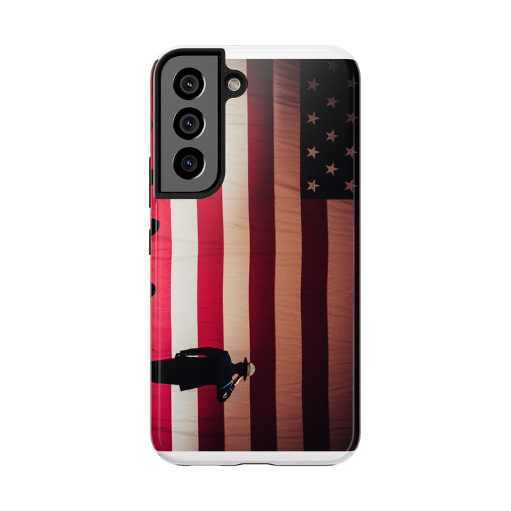 Patriotic Tough Phone Case - American Flag Design